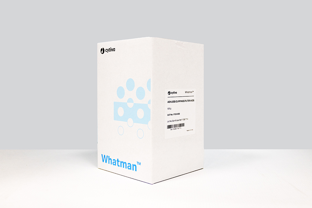 Whatman Ashless Clippings, ashless filter aid