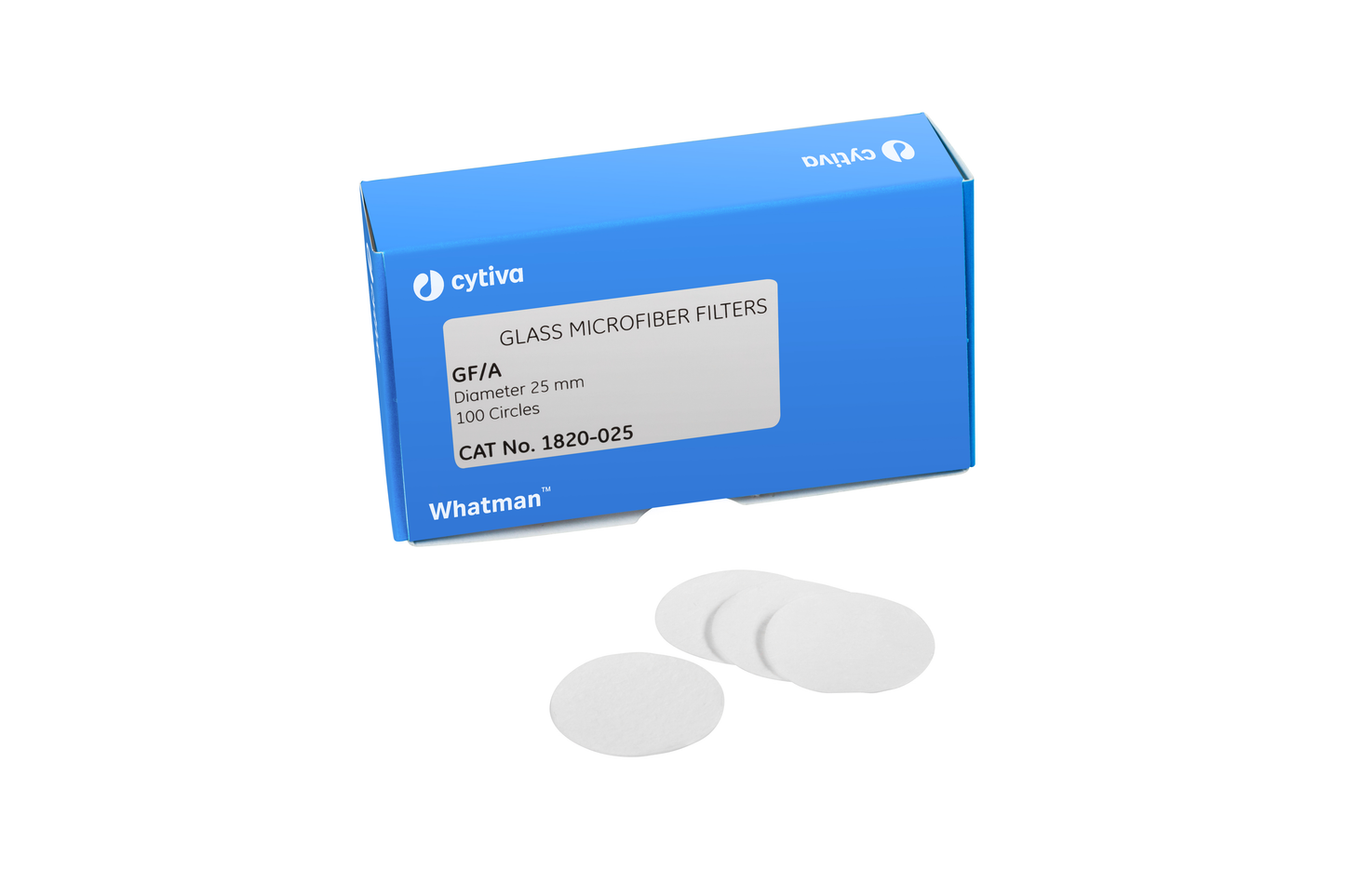 Whatman Grade GF/A Fine Retention Filter, 70 mm circle 100/pk