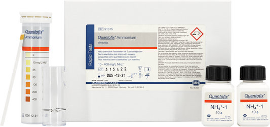 Semi-quantitative Test Strips QUANTOFIX Ammonium, 100/pk
