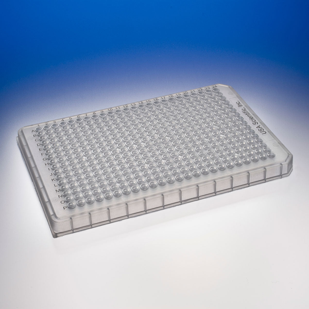 TempPlate® Polypropylene 384-Well PCR Plate, A24 and P24 Notches, Natural, 10/Pack