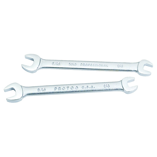 Tool, Wrench, 1/4" X 5/16" Open End, 2/pk