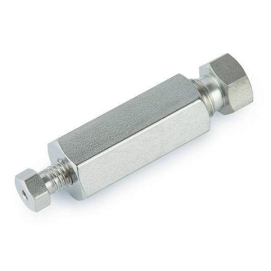 Valco Connector, Zero Dead Volume Internal Reducing Union, 1/8" to 1/16", 0.25mm bore, ea.
