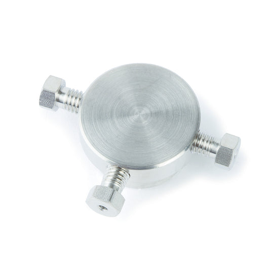 Valco Fitting, Internal Tee, 1/16" tube, 0.75mm bore, ea.