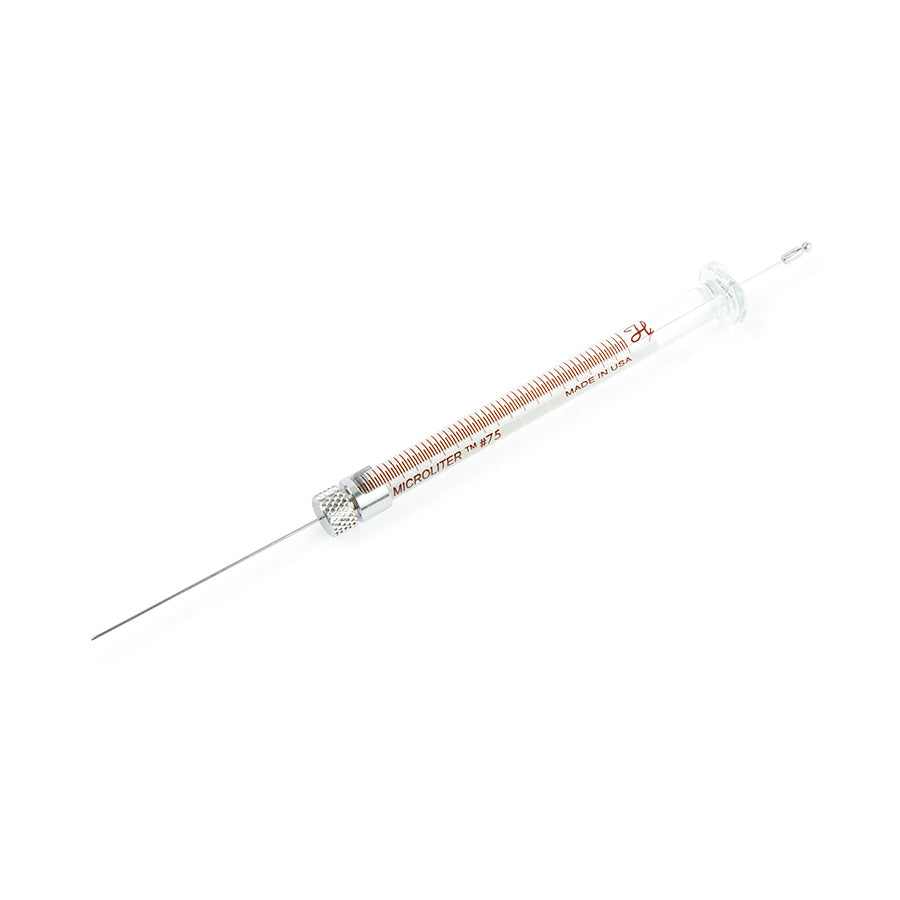 Syringe, Hamilton 75 (5uL/ASRN/23s/1.71"/Agilent), Standard Microliter for Agilent Autosampler