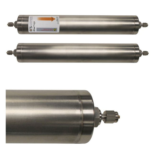 ZPure DS H2O filter, 1/8" Stainless Steel Fittings