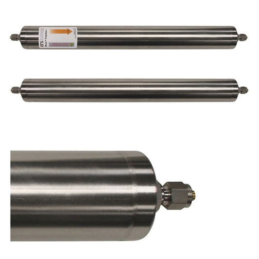 ZPure XL O2 / H2O Filter, 1/4" SS Compression Fittings