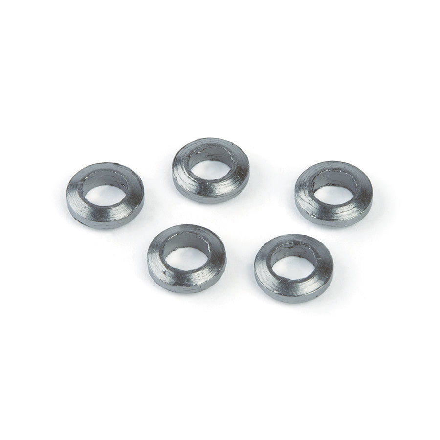 Graphite O-rings for split liners for Shimadzu 2010, 2014, and 2030 GCs, 5/pk.