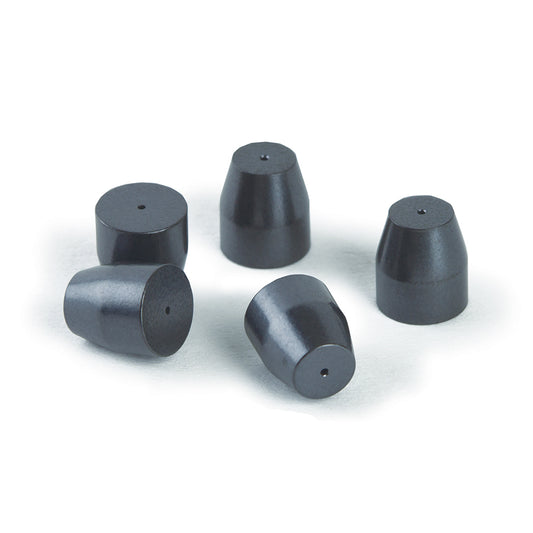 Ferrule, Vespel/Graphite Reducing, VG2, 60% Vespel/40% Graphite, 1/8" to 0.5 mm, 5/pk