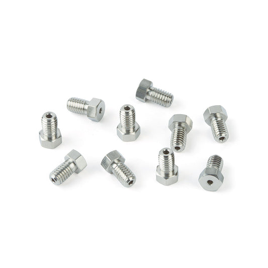 Valco Fitting, Nut, 1/16", Stainless Steel, 10/pk