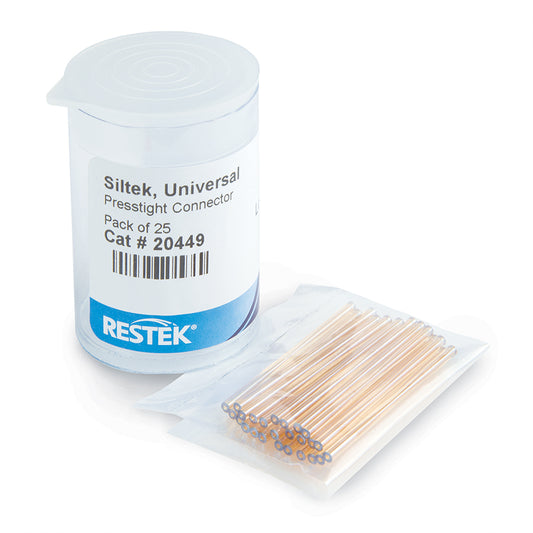Connector, Press-Tight Universal, Siltek Deactivated, 25/pk