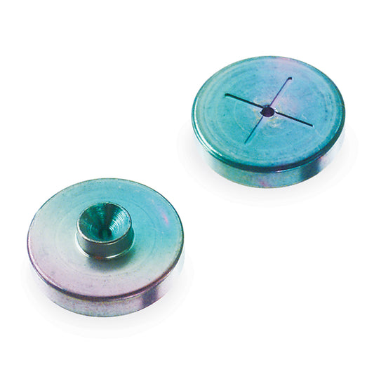 Inlet Seals, 0.8 mm Siltek Cross Disk for Agilent GCs, 2/pk