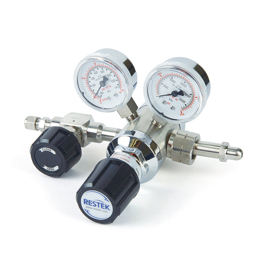 Regulator, SS, Two Stage, Ultra High Purity Hydrogen, CGA 350
