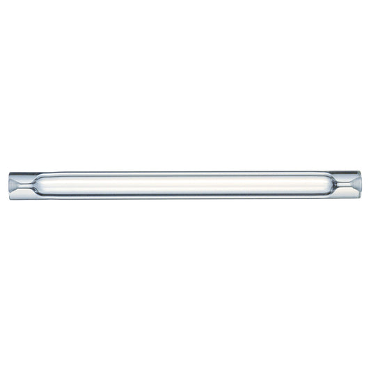 Double Taper (Gooseneck) Splitless Liner, 4 mm x 6.5 x 78.5 for Agilent GCs, Standard Deactivated, 5/pk