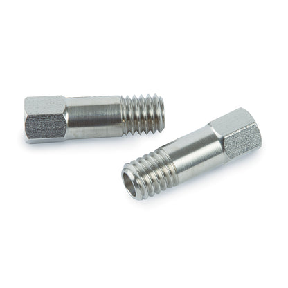 Capillary Nut, SS, For Agilent GCs (For use with standard 1/16" ferrules) and Thermo TRACE 1300/1310, 2/pk