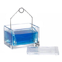 Slide Staining Dish, 20-Place, Soda Lime Glass, Complete