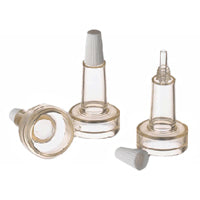 Dropper Tip, PVC, with White PP Cap, For 20mm Serum Bottles