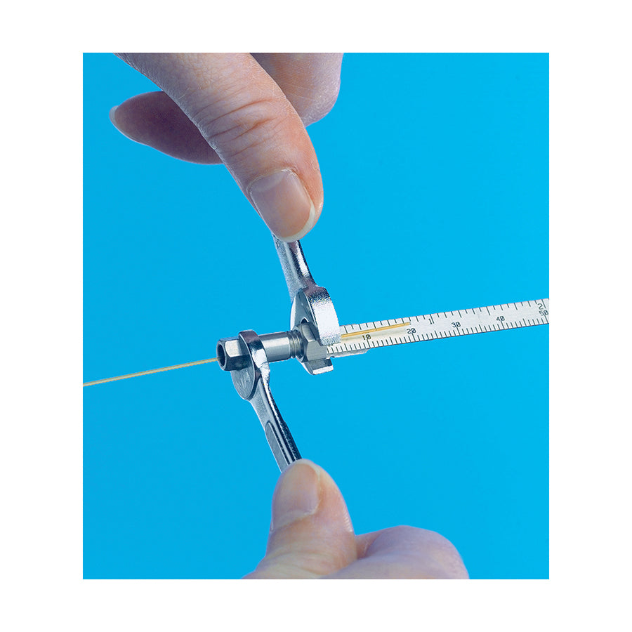 Capillary Installation Gauge for Agilent-style fittings, for Agilent, Thermo 1300/1310, and Perkin Elmer 590/690 GCs