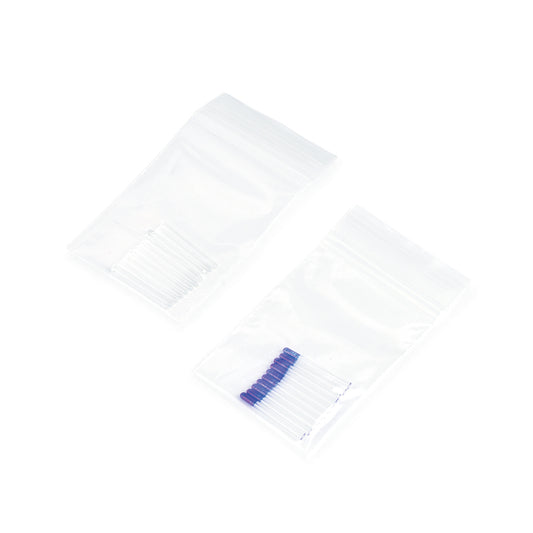 Universal Color-Coded Capillary Column Caps, glass, 10/pk