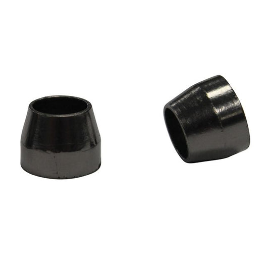 1/4" GC Ferrule 1/4" ID Graphite, 10/pk