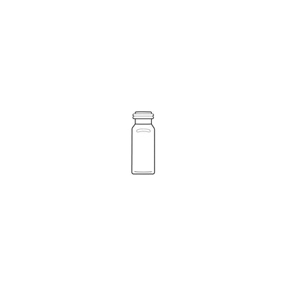 2.0 mL, 9 mm Short-Cap, Screw-Thread Vials, Clear, 100/pk