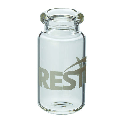 10 mL, 20 mm Headspace Crimp-Top Vials, Rounded Bottom, Clear, 100/pk