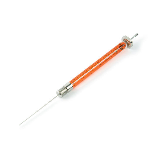 Syringe, SGE 10R-HP-GT-0.63/0.47 (10uL/R/23-26/42mm/Cone), Gas-Tight PTFE-Tipped for Agilent Autosampler