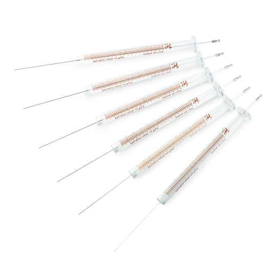 Syringe, Hamilton 75 (5uL/ASN/26s/1.71"/Agilent), Standard Microliter for Agilent Autosampler, 6/pk