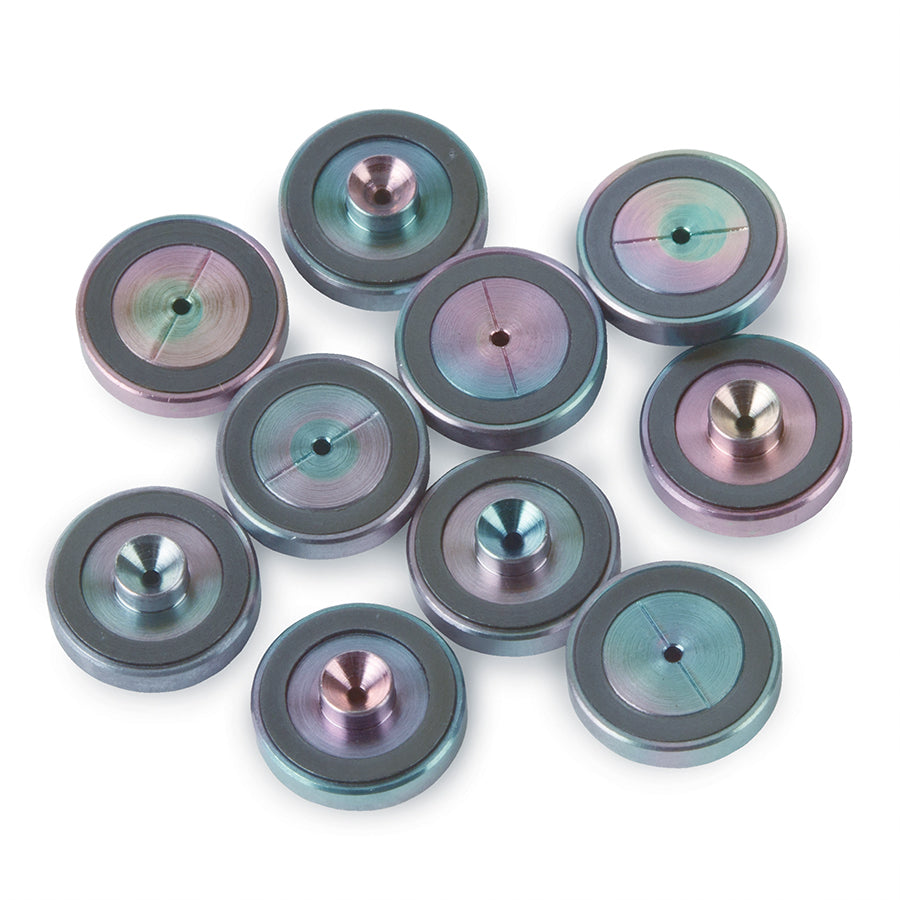 Inlet Seals, 0.8 mm Siltek Dual Vespel Ring, 10/pk