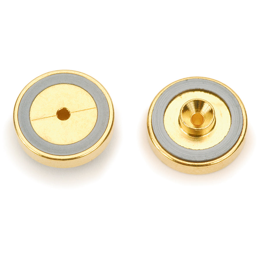 Inlet Seals, 1.2 mm Gold-Plated Dual Vespel Ring, 2/pk