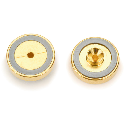 Inlet Seals, 1.2 mm Gold-Plated Dual Vespel Ring, 2/pk