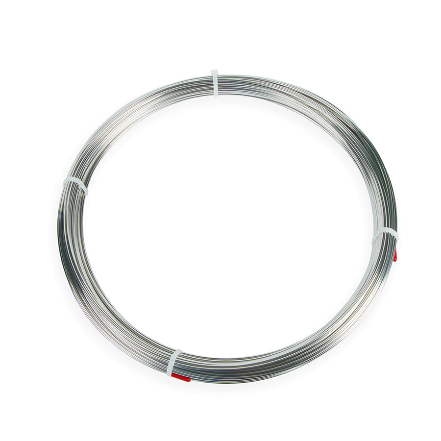Tubing, Stainless Steel, 304SS Rinsed and Cleaned, 0.085" ID x 1/8" OD, Sold per ft at >100ft lengths, Max Coil Length 1,500'