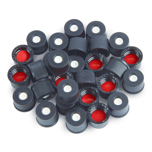 2.0 mL, 8 mm Screw-Thread Top Hat Caps and PTFE/Silicone Septa, 1,000/pk