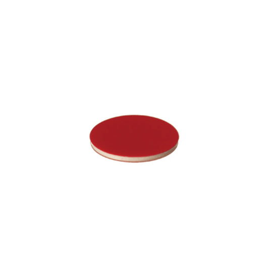 Vial Septa, Red PTFE/Silcne/PTFE 0.040", 100/pk