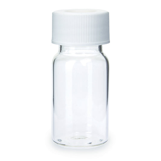 Pre-Cleaned VOA vials, 20ml CLEAR Pre-Cleaned VOA vials Open Top with 0.125" PTFE/Silcone Septa, 72/pk