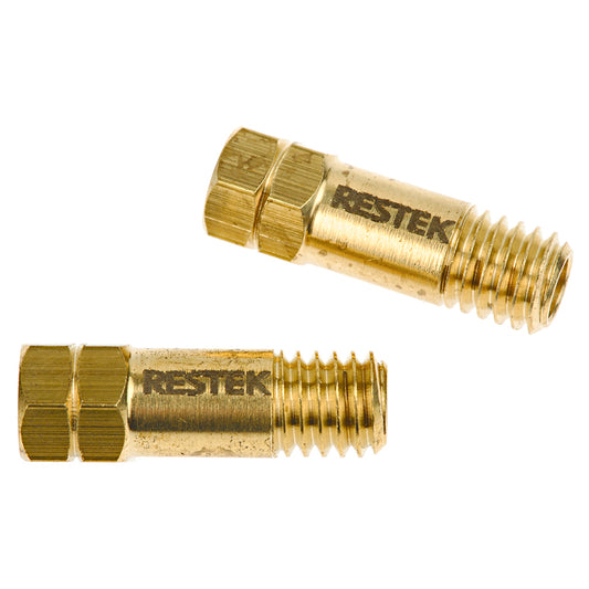 Capillary Nut, Brass, For Agilent GCs (For use with Agilent "compact" ferrules) and Thermo TRACE 1300/1310, 2/pk