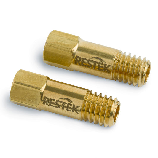 Capillary Column Nut, Brass, for use with Standard 1/16" Type Ferrules, for Agilent GCs (Except Intuvo); PerkinElmer Clarus 590/690 and GC2400 GCs; Thermo TRACE 1300/1310 and 1600/1610 GCs, 2/pk