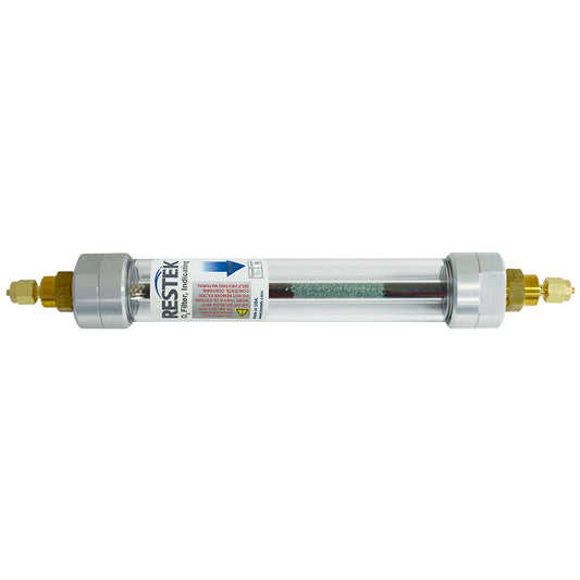 Indicating Oxygen Trap, 1/4" Brass Fittings
