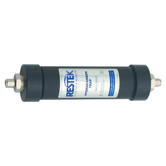 Trap, Hydrocarbon Refillable, 1/8" Nickel-Plated Brass Fittings