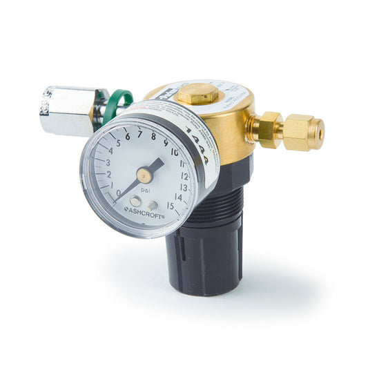 Regulator, Brass for CGA 170 Gas Stnds. 0-15psig outlet