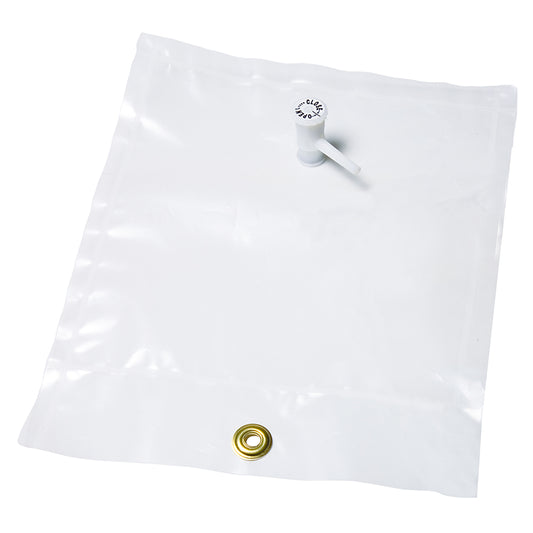 Tedlar Bag w/single polypropylene valve & septum fitting 1 L capacity, 7" x 7", 10 bags per pack