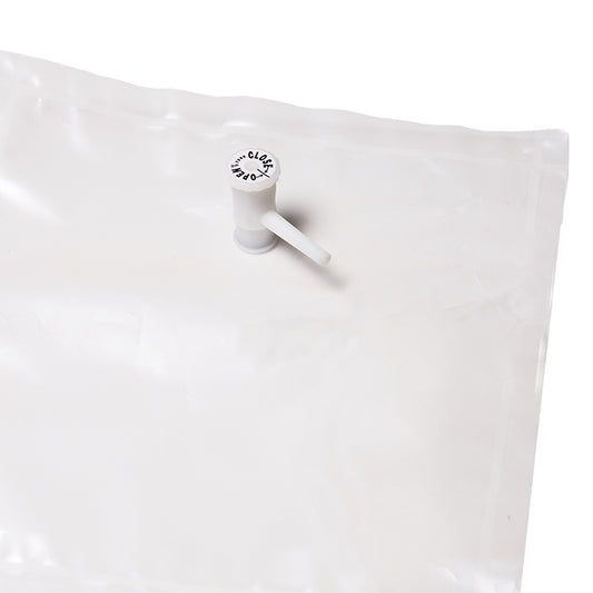 Tedlar Bag w/single polypropylene valve & septum fitting 3 L capacity, 9.5" x 10", 10 bags per pack