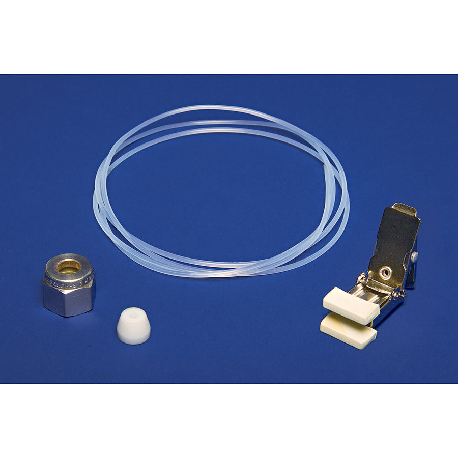 Mini-Can Accessory, Personal Sample Inlet, 3' x 1/16" OD PTFE tubing, Clip, PTFE Reducing Ferrule, 1/4" SS nut