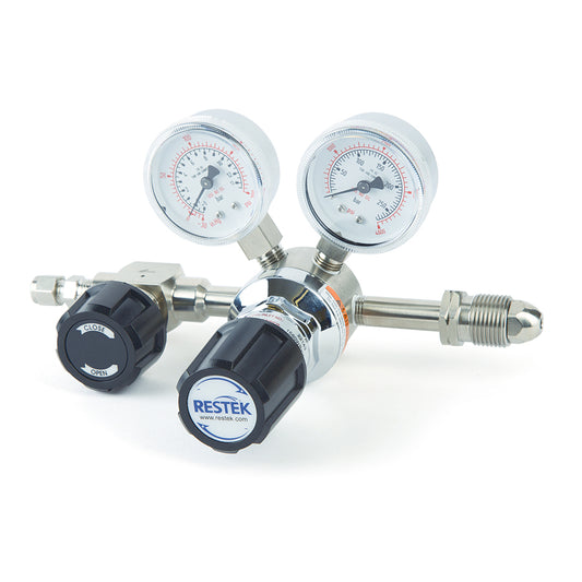 Regulator, Brass, Dual Stage, Ultra High Purity, Inert Gas, BS 341 #4