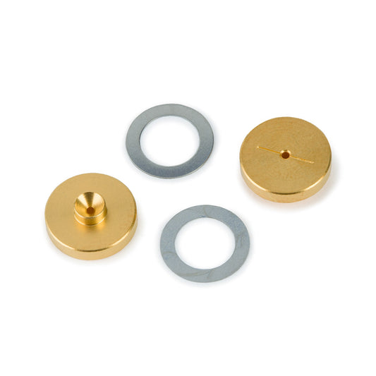 Inlet Seals, 0.8 mm Gold Plated, for Thermo 1300 and 1310 GCs and PerkinElmer Clarus 590/690 GCs, 2/pk