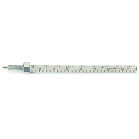 Capillary Installation Gauge for older Thermo Scientific TRACE GCs, Focus SSL, and PTV injectors (using M4 ferrules)