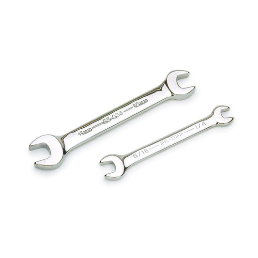 1/4" x 5/16" and 10mm x 11mm Open-End Wrench Set for use with Capillary Installation Gauge for Shimadzu 17A, 2010, 2014, and 2030 GCs