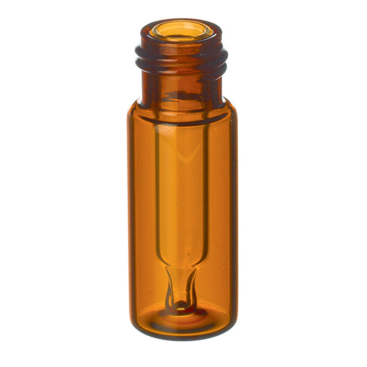 300 uL, 9 mm Screw-Thread Interlock Vials, Amber, 100/pk