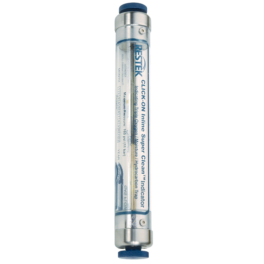 Click-On In-line Super Clean Indicating Cartridge (oxygen, moisture)