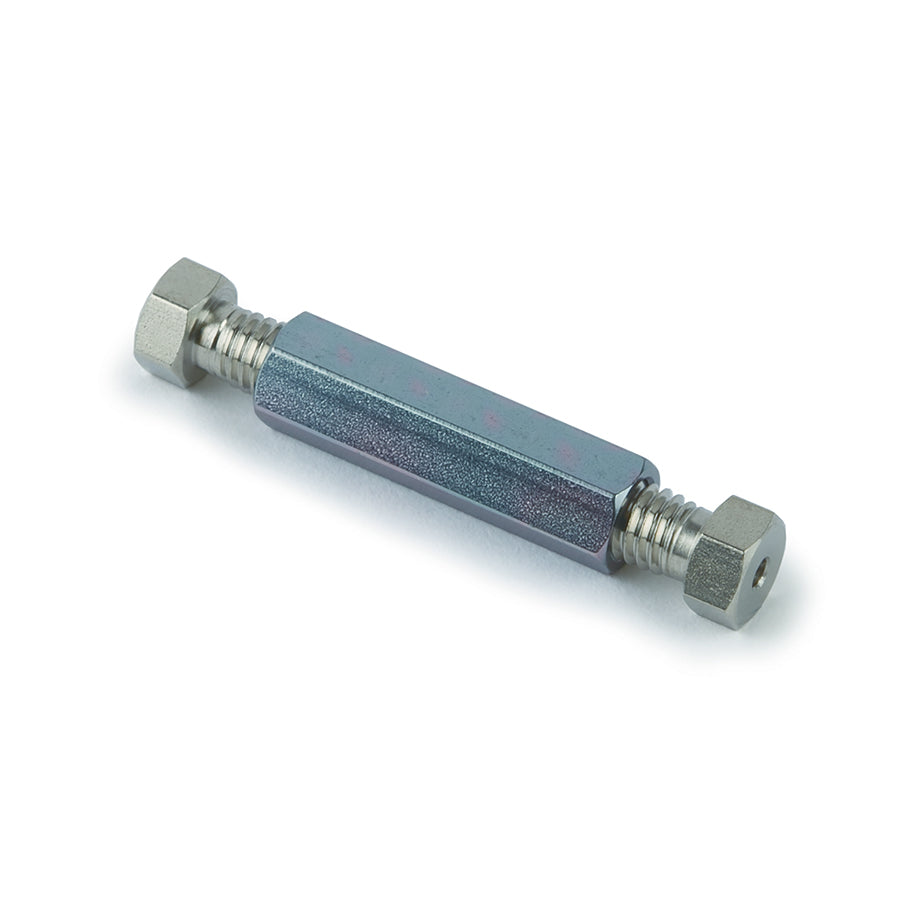 Valco Fitting, 1/16" Zero Dead Volume Union, Siltek/Sulfinert Treated, ea.
