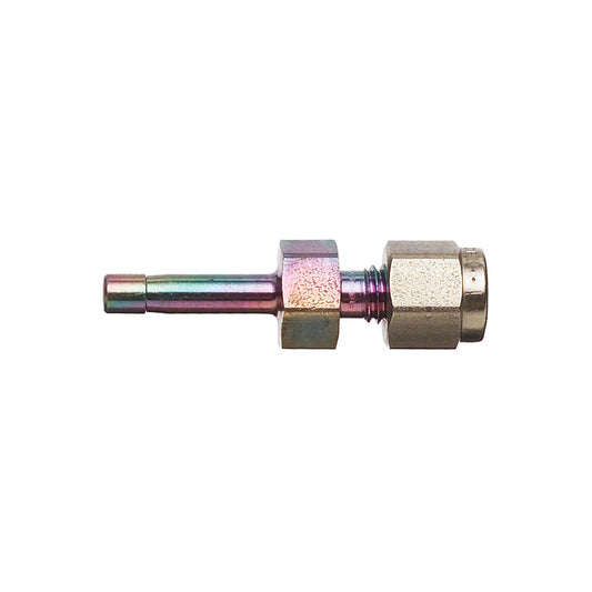 Swagelok Fitting, 1/4" to 1/16" Tube End Reducer, Siltek/Sulfinert Treated, Swagelok # SS-100-R-4, ea.